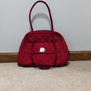 Vera Bradley Turn Lock Satchel Never Used